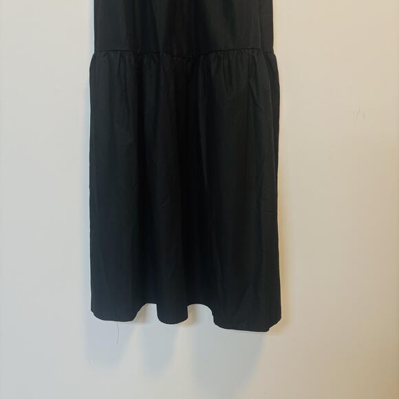 Commense Dress Womens Extra Small Black Maxi Tiered Spaghetti Open Back NEW - Picture 3 of 12